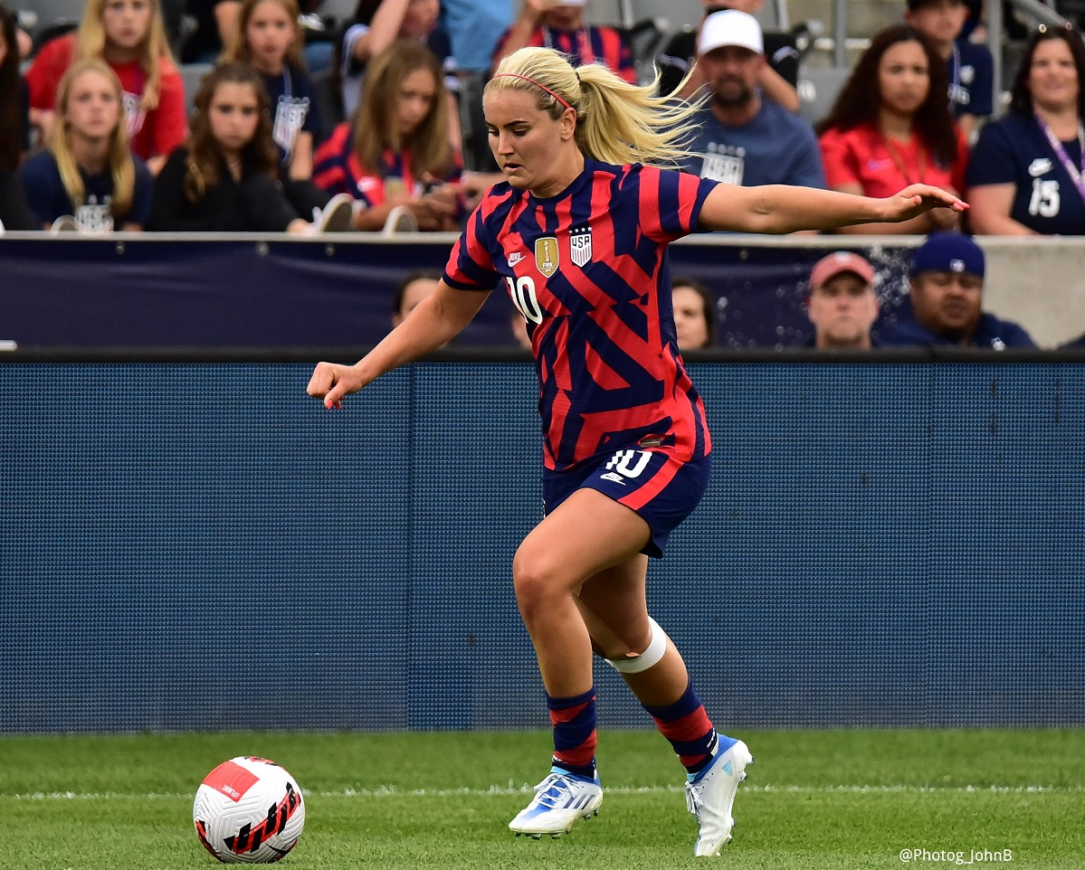 Lindsey Horan SheBelieves Cup final