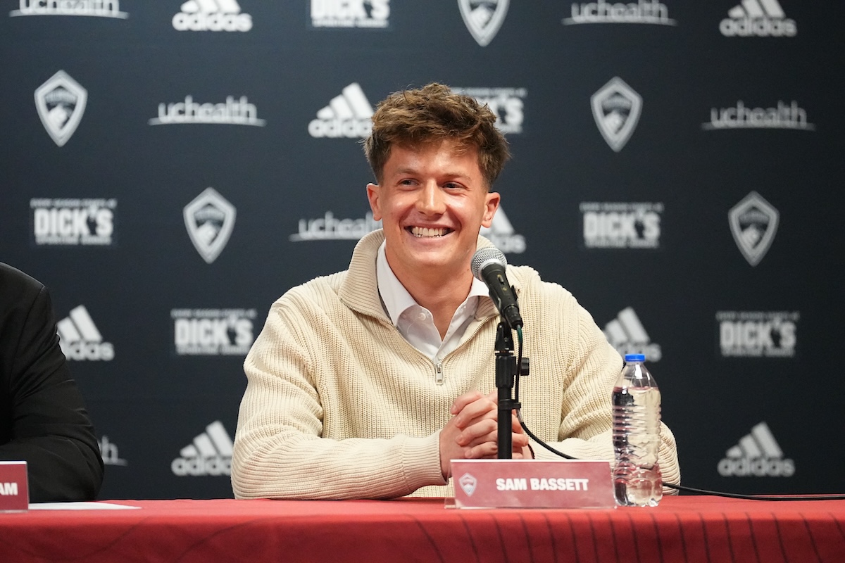 Sam Bassett Colorado Rapids Media Day release the Bassett hounds