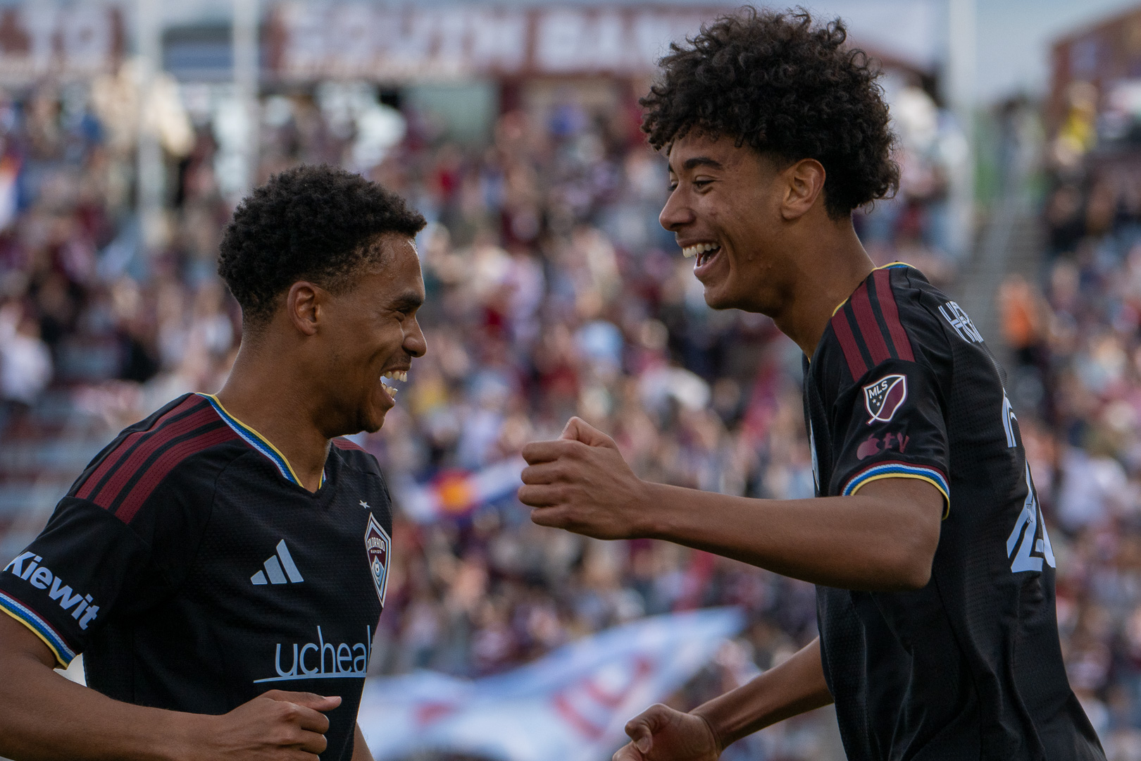 Lucas Herrington goal celebration