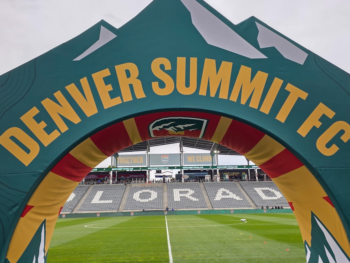 Denver Summit walkout tunnel