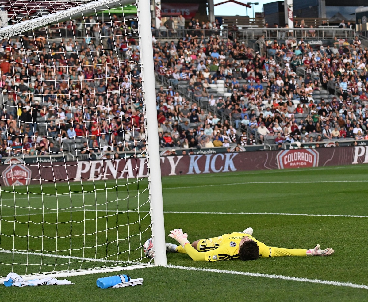 Nico Hansen Colorado Rapids double penalty