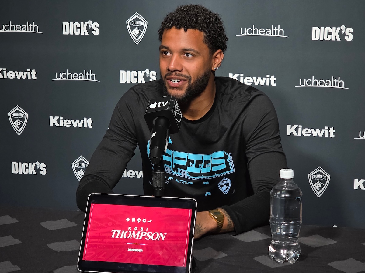Kosi Thompson press conference