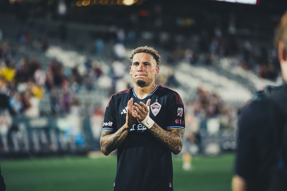 Rafael Navarro crying